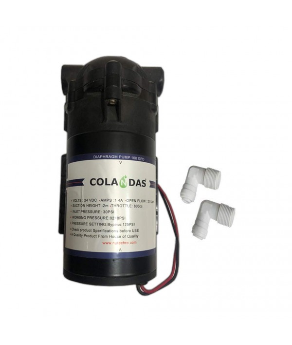 COLANDAS 100 GPD RO Booster Pump for Water Purifier Systems